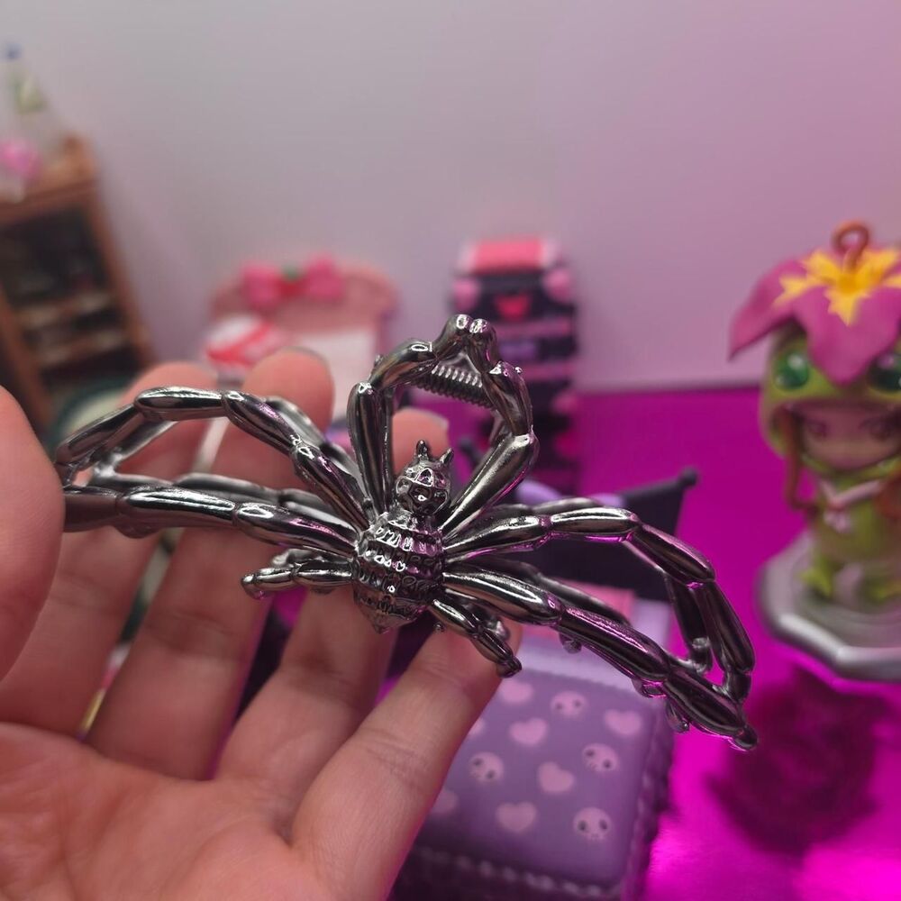 Women's Silver and Grey Hair-accessories